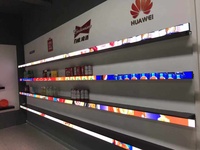 Étagères intelligentes à affichage numérique P1.9, écran LED, bande lumineuse, affichage d'étagères de supermarché