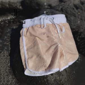 Fabricante de Trajes de Baño Hawaianos para Niños, Shorts Impermeables con Cordón Ajustable, Shorts de Nailon Personalizados para Niños - Product Image 1