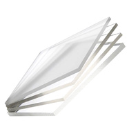 Plaque d'Acrylique Transparente Feuilles Verre Plastique, Plaque Acrylique Épaisseur 1,5 mm, Feuille d'Acrylique Transparente