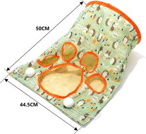 Bolsa arrugada de túnel de gato de PVC de nuevo estilo de Venta caliente con sonido interactivo juguete de papel de estilo deportivo para gatos de interior - Product Image 2