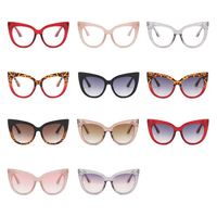 Montures de lunettes anti-lumière bleue à monture complète œil de chat pour femmes, lunettes optiques simples et élégantes, lunettes de lecture