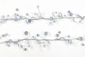 Guirnalda de cuentas de perlas para decoración de pared, acrílicas para cuentas guirnalda de fiesta, boda - Product Image 6