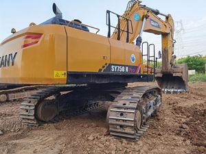Excavadora SANY SY750 usada en venta, buen estado, segunda mano, excavadora grande para minería, máquina de servicio pesado a bajo precio. - Product Image 2