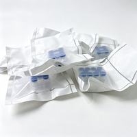 10 flacons injectables lyophilisés par boîte, flacons pharmaceutiques pour Botox, flacons en verre transparent stériles avec bouchon en caoutchouc