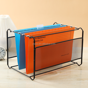 Portadocumenti da Scrivania in Rete Metallica di Grande Capacità, Porta Riviste e Giornali, Formato FC, Accesso Rapido, Direttamente dal Produttore - Product Image 3