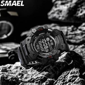 Reloj Digital Clásico de Camuflaje Negro Original de Fábrica SMAEL, Reloj de Pulsera Digital Económico para Hombre 8050MC - Product Image 3