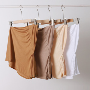 Casquette Hijab instantanée, fermeture à pression, voile de mode musulmane, Turban pour femmes, sous-foulard, en <span class=keywords><strong>coton</strong></span>, couvre-<span class=keywords><strong>cou</strong></span> - Product Image 4
