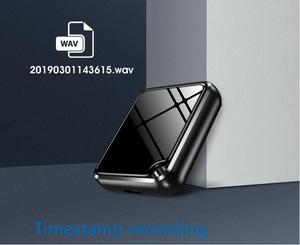 Máy ghi âm kích hoạt bằng giọng nói mini với giảm tiếng ồn có thể sạc lại máy ghi âm kỹ thuật số nhỏ gọn cho các cuộc họp bài giảng phỏng vấn - Product Image 6