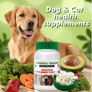 <span class=keywords><strong>Best</strong></span> Selling Private Label Atacado 150g Pet Hip e Joint Suplemento Saúde Tablets com Glucosamina para cães e gatos - Product Image 3
