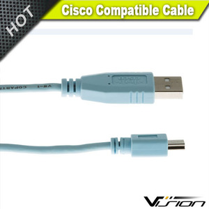 CISC0สาย USB 6ฟุต <span class=keywords><strong>N</strong></span>-CAB-CONSOLE-USB P - Product Image 5