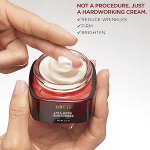 Crème pour le visage anti-âge triple effet contient <span class=keywords><strong>de</strong></span> l'<span class=keywords><strong>acide</strong></span> <span class=keywords><strong>hyaluronique</strong></span> <span class=keywords><strong>et</strong></span> <span class=keywords><strong>de</strong></span> la <span class=keywords><strong>vitamine</strong></span> <span class=keywords><strong>C</strong></span> réduire les rides raffermir éclaircir la peau MRUIS - Product Image 4
