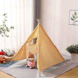 Maison de jeu féerique pour filles, tente extérieure en bois pour enfants, matériel écologique, tentes de plage pour bébés à vendre - Product Image 3