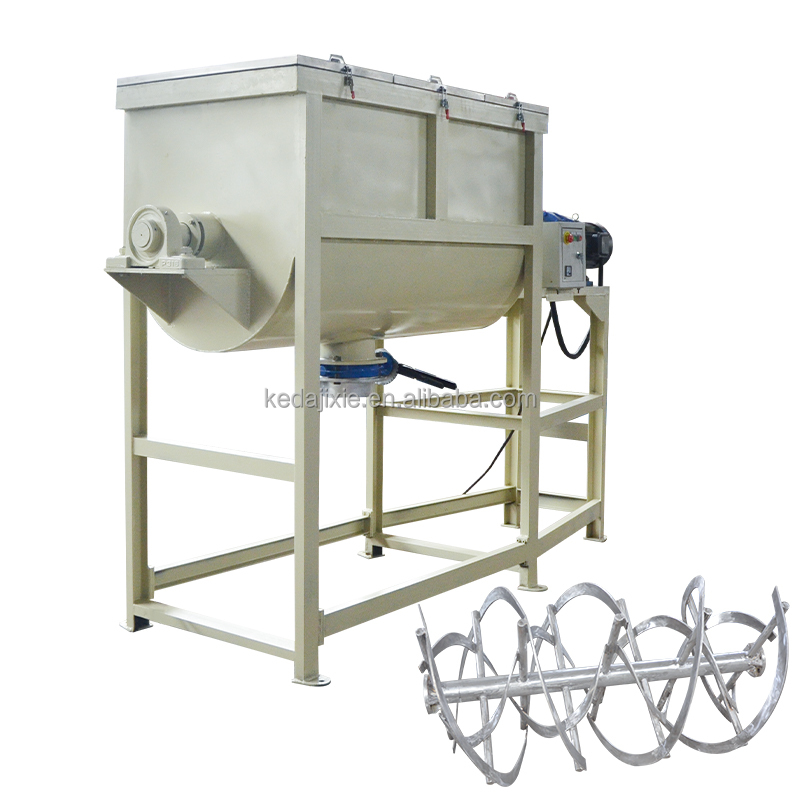 Horizontal Ribbon Mixer for Animal Feeds
