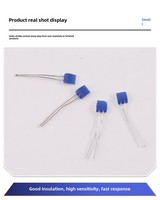 Sonde thermocouple en acier inoxydable de haute précision personnalisée 0,3% Rtd Pt100 Pt1000 Capteur de température Capteur de résistance au platine