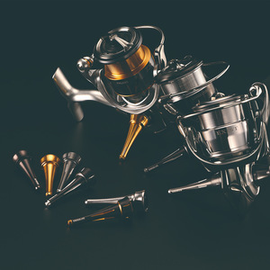 Barra de Equilibrio para Carrete de Pesca Daiwa SLP Works Exist Airity, Accesorios de Aleación de Aluminio y Acero Inoxidable para Carretes de Pesca Giratorios - Product Image 1