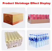 Film rétractable thermosensible en PVC opaque durable au prix le plus avantageux, qualité alimentaire, marque BINHAI, pour les applications d'eau en bouteille