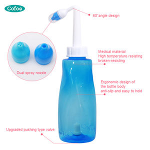 Medizinische Silizium <span class=keywords><strong>Saline</strong></span> Nasen Bewässerung Medizinische Flasche Nasendusche Für Kinder Und Erwachsene - Product Image 5
