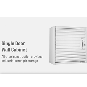 Gabinete de Almacenamiento de Pared Seville Classics Moderno UltraHD, Resistente, con Puertas de Acero Inoxidable, para Hogar, Oficina y Gimnasio - Product Image 3