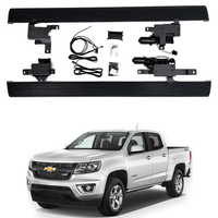 Estribos Eléctricos Automáticos Retráctiles para Chevrolet (Colorado) 20-23, con Luces LED OBD2, para Camioneta