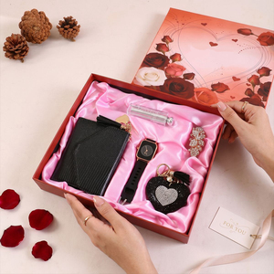 IStapromo Regalos, Set de Reloj para Mujer, Tarjeta de Felicitación con Purpurina Rosa y Corazón, Regalo de Cumpleaños y San Valentín para Ella, Novia - Product Image 5