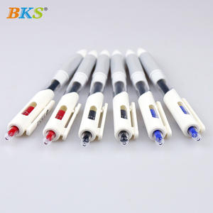 热卖定制印刷0.5毫米塑料中性笔速干为企业制造商的畅销书 - Product Image 6