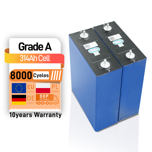 High Capacity 314AH 330Ah 340Ah 8000+ Cycle Life Brand New Grade A+ Cells CALB 314 Cell Lifepo4 Battery Ess for Solar