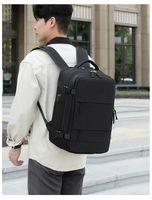 Sacs de cabine personnalisés, sacs à dos imperméables pour affaires avec port USB, approuvés par Ryanair, 40x20x25cm, sacs à dos approuvés pour l'avion