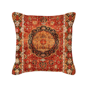 Funda <span class=keywords><strong>de</strong></span> Cojín Decorativa L-4601 <span class=keywords><strong>de</strong></span> Estilo Nórdico con Mandala Impreso Digitalmente, para Hogar, Oficina o Sofá, Estilo Bohemia Étnico - Product Image 6