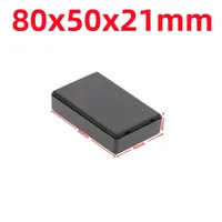 Boîtier de rangement étanche en plastique ABS pour projets électroniques, boîte de protection pour instruments, fournitures électroniques, type à fermoir
