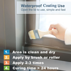 Commercio all'ingrosso di alta qualità liquido trasparente di gomma <span class=keywords><strong>pittura</strong></span> impermeabile <span class=keywords><strong>per</strong></span> la casa parete esterna, parete interna, tetto, seminterrato - Product Image 3