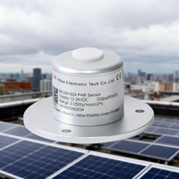 Capteur de rayonnement solaire PAR RIKA 400-700nm RS485 pour station météorologique agricole et microclimat des centrales photovoltaïques