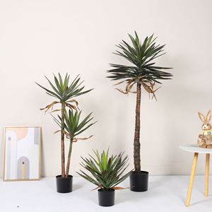 Agave artificielle à feuilles épaisses Dream Castle, 100-200 cm, plante en soie pour décoration intérieure et extérieure - Product Image 3