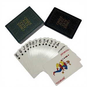 Jeu de cartes de poker publicitaire personnalisé, écologique, durable, avec logo de marque, coins arrondis, emballage pour usage promotionnel familial - Product Image 3