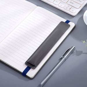 Custom PU Leather <b>A5</b> Notebook with Pen Holder Business Office School Gift Thread Sewing Promotion Notebook with Elastic Strap - Product Image 2