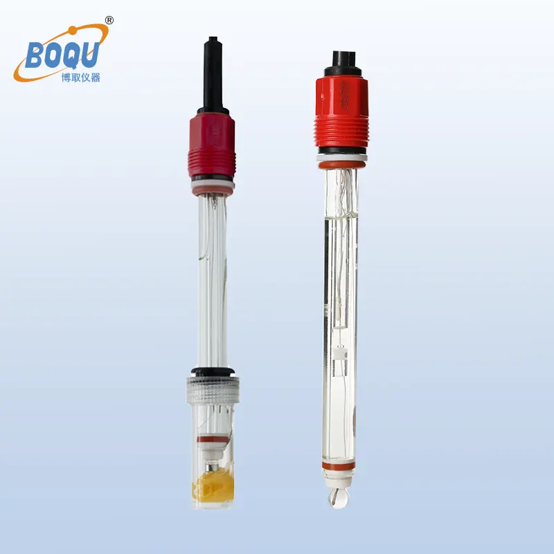 pH5806 Manufacturer High Temperature Inline Water pH Probe Adaptor Sensor Glass Electrode for pH Meter Measurement for Chemical
