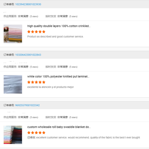 Tissu en <span class=keywords><strong>mousseline</strong></span> de coton à double couche froissé imprimé et lavé au sable <span class=keywords><strong>pour</strong></span> <span class=keywords><strong>les</strong></span> vêtements de bébé, <span class=keywords><strong>les</strong></span> couvertures, <span class=keywords><strong>les</strong></span> rideaux, <span class=keywords><strong>les</strong></span> auvents, OEKO-TEX - Product Image 6