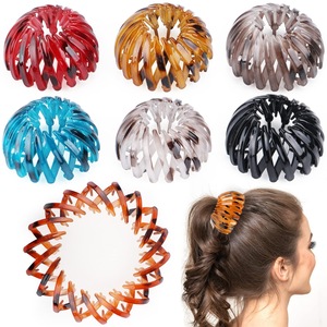 Pince à cheveux chignon élégant élastique pour queue de cheval Pince à cheveux paresseux pour femme - Product Image 5