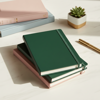 Carnet de notes personnalisé à pois vierges, journal A5, agenda quotidien pour étudiant, marque privée