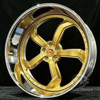 Jantes forgées 22" 24" 26" 5x4.75 à jante profonde polie pour pick-up et SUV, compatibles Caprice Impala Chevelle Cadillac Escalade Silverado F-150