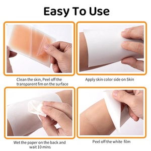 Plester Tubuh Simulasi Warna Kulit Anti Air dari Jepang untuk Menyembunyikan Tanda Lahir, Jerawat, Tato, dan Noda Apapun - Product Image 4