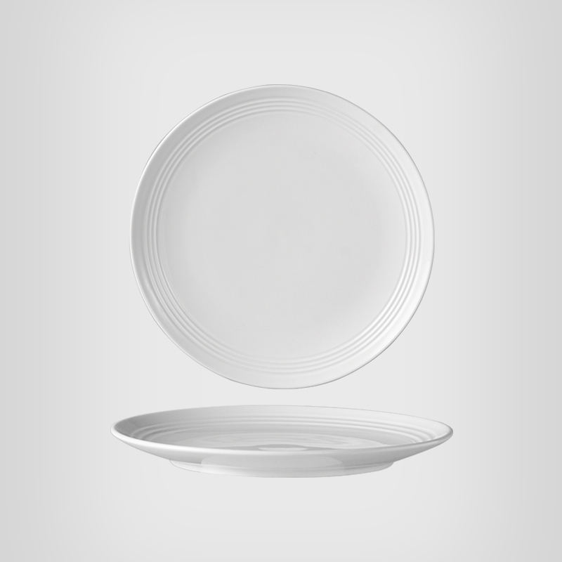 จานกลม8นิ้ว