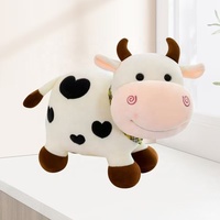 Vente directe usine : Peluches animaux, divers modèles de vaches en peluche, adorables jouets en peluche pour enfants