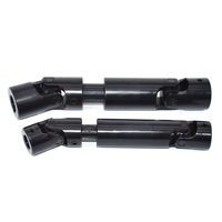 Double adaptateur universel Flexible en acier inoxydable, Joint de Cardan Type Wsp rétractable, petit arbre croisé, accouplement universel
