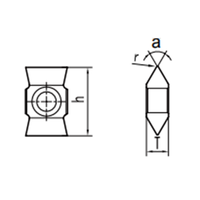 DV-series Thread Milling Inserts Threading Milling Carbide Convertible CNC Tool Wear Resistance OEM/ODM ZOLON Brand
