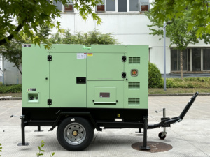 เครื่องกำเนิดไฟฟ้าแบบพกพาเงียบ ราคาประหยัด 20kw 25kva 30kw 40kva 40kw 50kva 50kw พร้อมเครื่องยนต์ Yangdong เครื่องกำเนิดไฟฟ้าแบบมีล้อลาก 50kw - Product Image 4