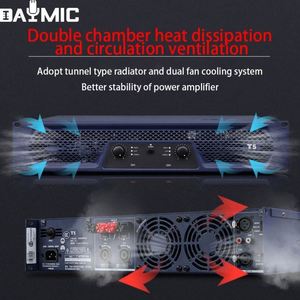 Amplificateur Pro <span class=keywords><strong>PA</strong></span> <span class=keywords><strong>T3</strong></span>/T5/T7/T10 Amplificateur série T Amplificateur professionnel haute puissance réel watt pour des performances énormes - Product Image 3