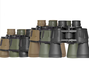 P1050G 10 x50 Binoculares HD Telescopio telescopico BAK4 HD <span class=keywords><strong>binocolo</strong></span> da viaggio per visione notturna con ampia vista - Product Image 5