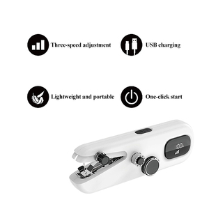 Máquina <span class=keywords><strong>de</strong></span> <span class=keywords><strong>Coser</strong></span> Portátil Mejorada con Pantalla Digital, Recargable por USB, Dispositivo <span class=keywords><strong>de</strong></span> Costura Multifuncional Mini para Principiantes - Product Image 6
