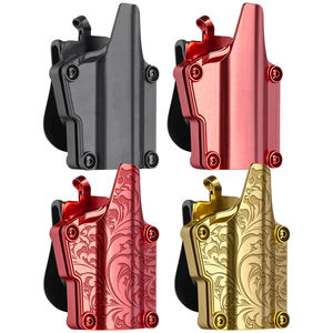 ซองปืนพกนอกเอวแบบดึงเร็ว พร้อมที่ใส่แม็กกาซีน ใช้ได้กับปืน G17 G19 Berettas CZ <span class=keywords><strong>Taurus</strong></span> Colt - Product Image 4