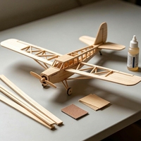 Bloc de bois de balsa brut 100 % écologique pour la sculpture, le dégrossissage et la création de becs d'oiseaux